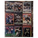 4 football cards sleeves for one bid