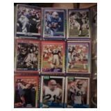 4 sleeves of football cards for one bid