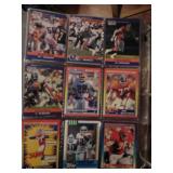 4 football card sleeves for one bid