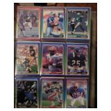4 sleeves of football cards for one bid