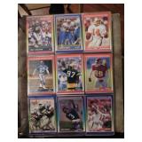 4 sleeves of football cards for one bid