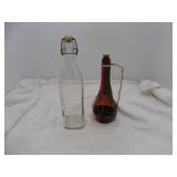 decorative oil n vinegar bottles