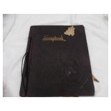 Antique scrapbook
