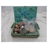 antique sewing basket