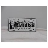 Bonnie n Clyde License plate new