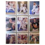 BASEBALL CARDS 4 SLEEVES FOR ONE BID