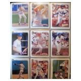 BASEBALL CARDS 4 FOR ONE BID