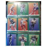 FOOTBALL CARDS 5 FOR ONE BID