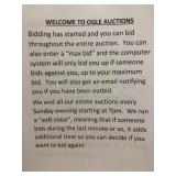 Welcome to Ogle Auctions