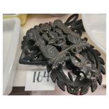 Vintage Cast Iron Trivets