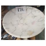 Marble Pedestal Server, (3) Plateaus