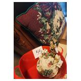 Christmas Plastic Servers, Toss Pillow