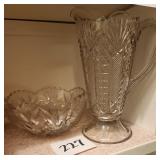 Antique Bowl & Pitcher