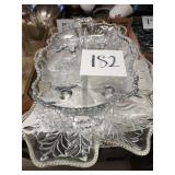 Clear Glass Serviceware