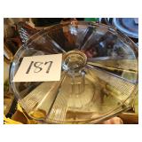 Antique Pedestal Cake Plate