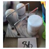 Marble Napkin Holder, S/P, More