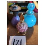 (3) Perfume Bottles