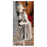 Porcelain Figure, Unmarked