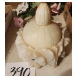 Alabaster Powder Jar