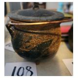 Cast Iron Smudge Pot, w/Bale