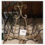 (2) Magazine Racks, Decor Items