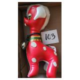 MidCentury Vinyl Reindeer Christmas Decor