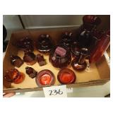 Vases, Salts, Wheaton Bottles, Toothpicks