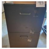 Two Drawer File Cabinet