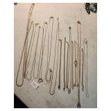 Goldtone Chains, No Gold