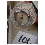 Glass Decorative Clock