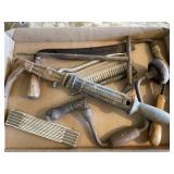 Draw Knife, Hoof Knife, Nail Puller, Folding Rule