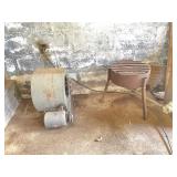 Squirrel Cage Fan, LP Burner