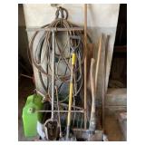 Yard Tools, #9 Wire, Hose and More