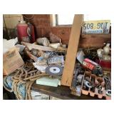 Contents of Bench - Does not included Vise or