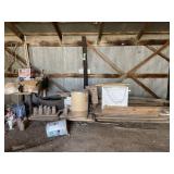 Lumber, Air Conditioner, Jars, Table and More