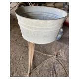Wash Tub and Stand