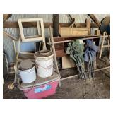 Headboard, folding, chairs, cooler and more