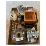 Carnival Dish, Dolphins and Decor