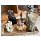 Coin Wrapper, Owl, Light Houses, Music Box