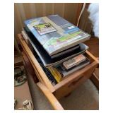 Wooden Decorative Wheel Barrow w/ Contents