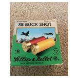 (25) Rounds 12 ga. 00Buck