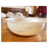 Blue Wheat Pyrex 8" Bowl