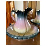 Pitcher and Was Bowl 15"