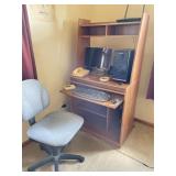 Computer Desk (No Contents)  32"x19"x61"