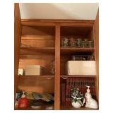 Contents upper cabinet laundry room north