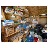 Contents of small garden shed games, Christmas