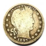 1897 Barber Quarter