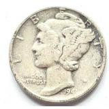 1941 Mercury Dime