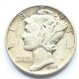 1945 Mercury Dime