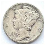 1945 Mercury Dime